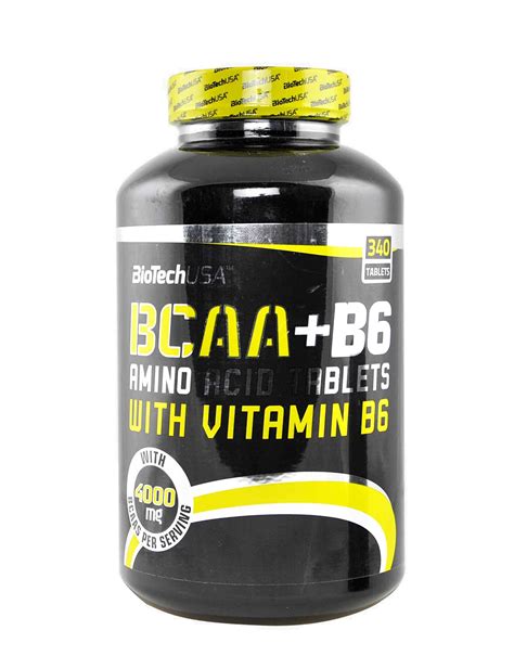 Maybe you would like to learn more about one of these? BCAA + B6 by BIOTECH USA (340 tablets) $ 37,36