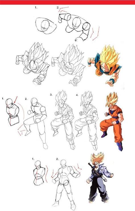 Astounding Exercises To Get Better At Drawing Ideas Dragon Ball Art Drawings Manga Drawing