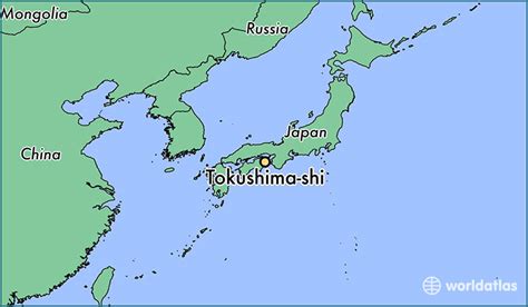 Where Is Tokushima Shi Japan Tokushima Shi Tokushima Map