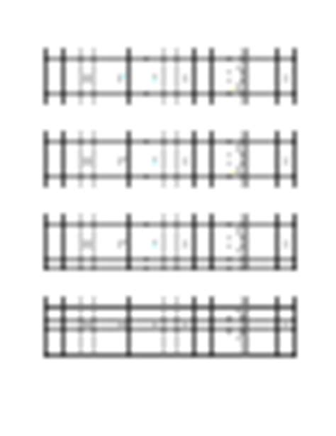 In the diagram below, the red notes depict open strings; Blank Bass Guitar Tab