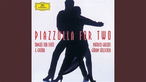 Piazzolla Histoire Du Tango Pour Flûte Et Guitare N°2 Café 1930