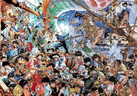 Anime Shonen Jump Wallpapers Wallpaper Cave