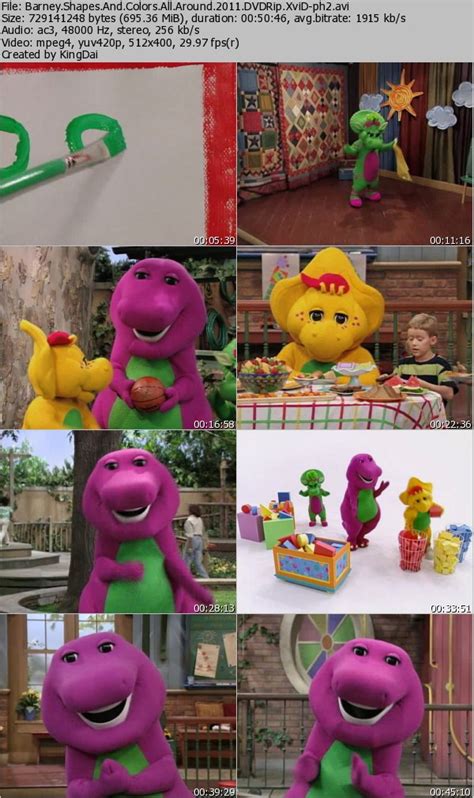 Barney Shapes And Colors All Around (2011) DVDRip XviD AC3ph2