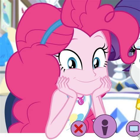 She is one of the main characters in my little pony equestria girls. #2131678 - safe, screencap, pinkie pie, rarity, do it for ...
