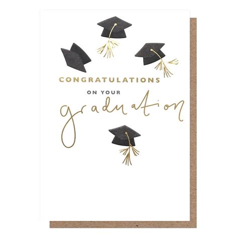 Caroline Gardner Congratulations On Your Graduation Card