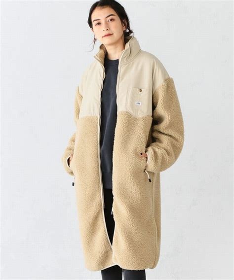 Lee（リー）の「【着回し力抜群】フリース コート（ブルゾン）」 Wear