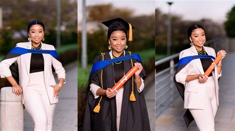 Tshiamo Smith A South African Lady Graduates With 15 Distinctions