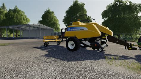 Hesston Big Baler V1100 Fs 19 Farming Simulator 2022 Mod Ls 2022
