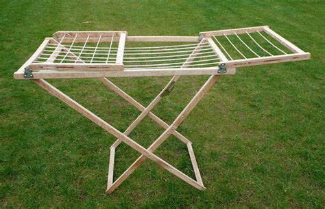 Rejuvenation is a classic american lighting and house parts general store for home improvement the majority of our hardwired lighting products are made to order at our manufacturing facility in portland, oregon, and we pride ourselves on. Large Amish Wooden Clothes Drying Rack