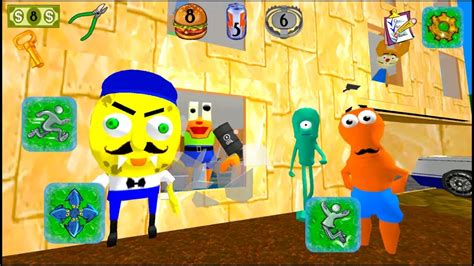 Sponge Neighbor Escape 3d New Global Update 14 New Characters And