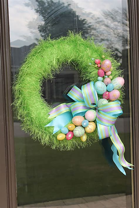 Easter Wreaths Youll Want To Keep On Your Front Door All Spring