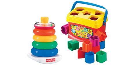 Fisher Price Toys Babys First Blocks Plus Brilliant Basics Rock A