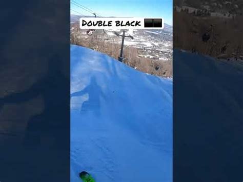 Double Black Diamond Skiing At Windham Mountain Skiing Newyork Shorts Snow Snowboarding