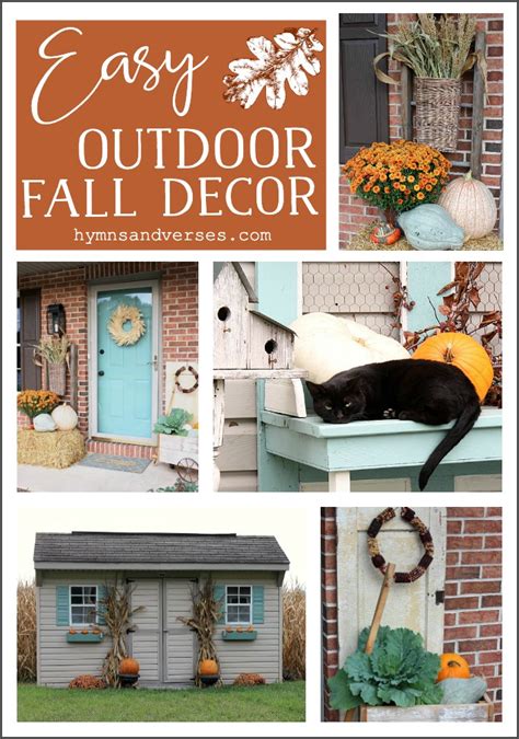 Easy Fall Outdoor Decor Hymns And Verses