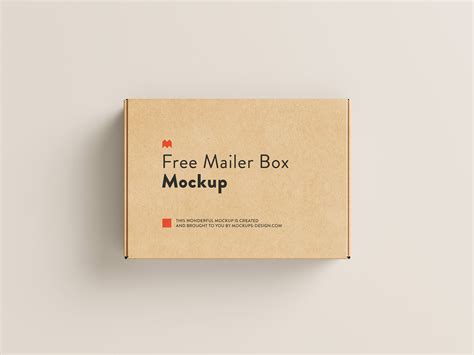 Free Mailer Box Mockup Laptrinhx