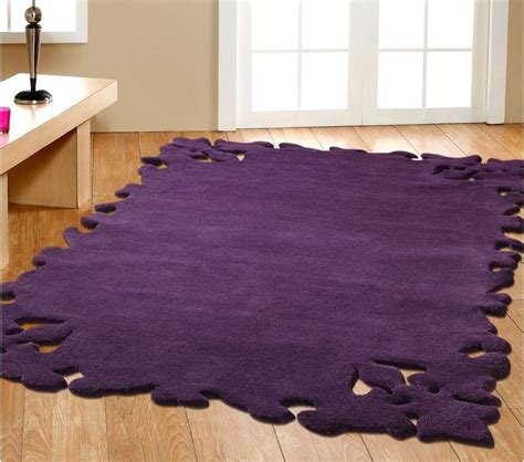 Purple Rugs For Your Contemporary Living Room Cute Furniture