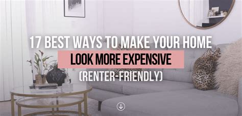17 Best Ways To Make Your Home Look Expensive On A Budget — Wayna World