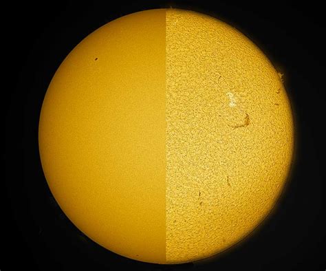 Observing The Sun In White Light Vs Hydrogen Alpha Lunt Solar Systems