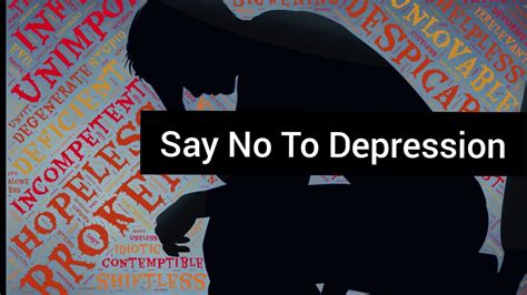 Say No To Depression Youtube