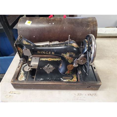 singer sewing machine in case no key or cord schmalz auctions