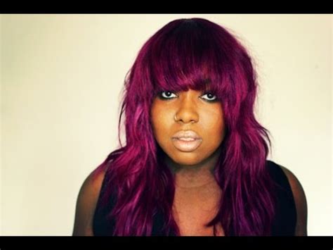 Violet Gem Bandit\\ Modern Shag (Cut & Style) - YouTube