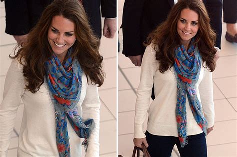 Kate Middleton Almost Flashes Her Undies As Wind Blows Dress Up On