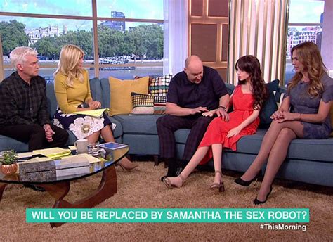Sex Robot Samantha Makes Live Tv Debut On This Morning Daily Star