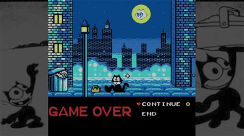 Felix The Cat Game Over Nes Youtube
