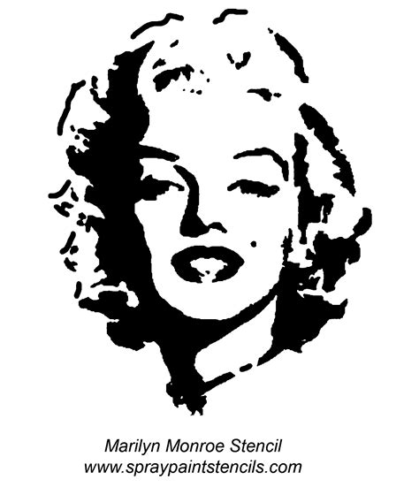 Marilyn Monroe Silhouette Wall Decal Canvas Painting Marilyn Monroe