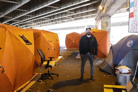Man Giving High Quality Tents To Homeless People Says City Has Failed