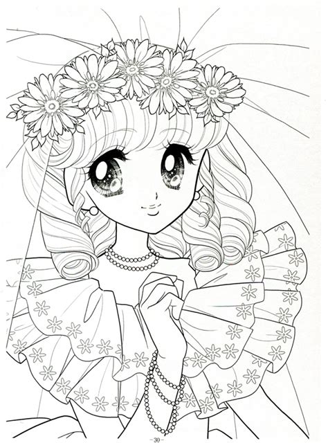 Japanese Manga Coloring Pages At Getdrawings Free Download