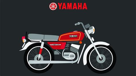 Yamaha Rx100 Digital Art Adobe Illustrator Youtube