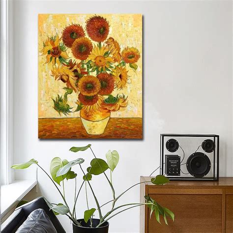 Terpopuler 30 Lukisan Bunga Matahari Van Gogh Galeri Bunga Hd