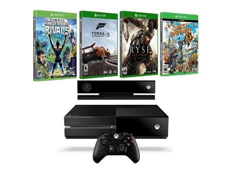 Xbox One Wkinect And 4 Games