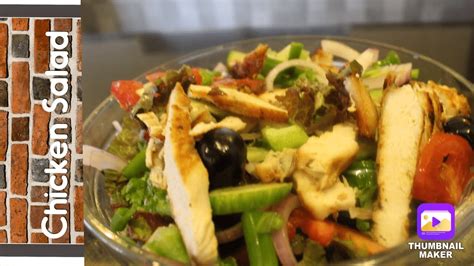 Chicken Salad Recipe! Restaurant Style | Healthy & very ...