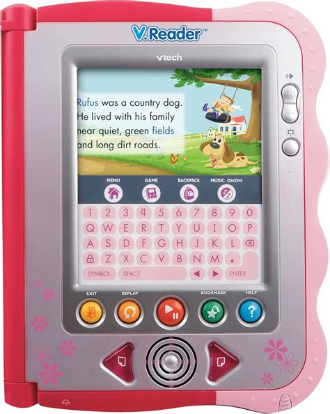 Vtech Vreader Animated E Book System Pink Toys And Games