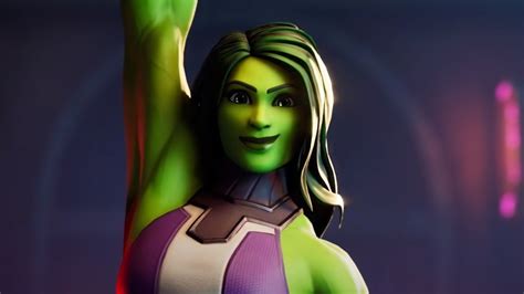 She Hulk Fortnite Wallpapers Wallpaper Cave