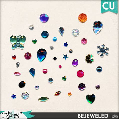 Bejeweled Gems Commercial Use