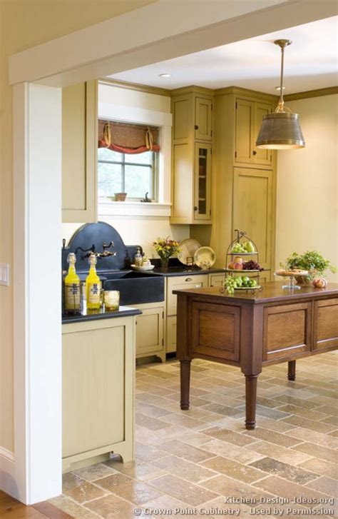 Working with the original kitchen as inspiration, the new victorian kitchen cabinets are an extremely close, match to the panel profile, door and drawer and these clients were a dream come true! Victorian Kitchens - Cabinets, Design Ideas, and Pictures