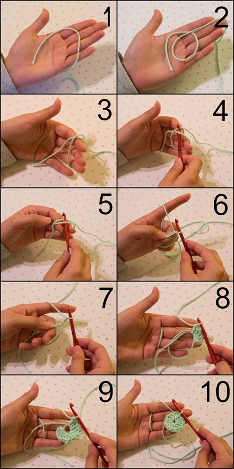 Noelani Hwang Crochet Magic Ring Crochet Stitches For Beginners