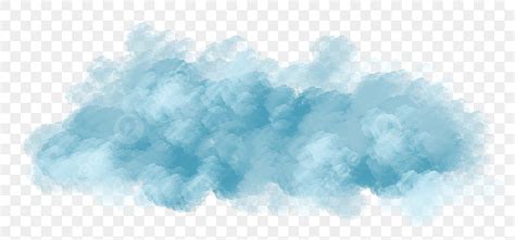 Hand Painted Cloud Hd Transparent Hand Painted Watercolor Realistic