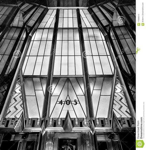 Entrance Of The Chrysler Building In Manhattan New York Editorial Image