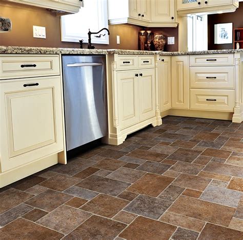 If you're anything like me, you'll be so anal. Sonora 947 | Sheet Vinyl Tile Flooring | IVC US Floors | Country kitchen flooring, Kitchen ...