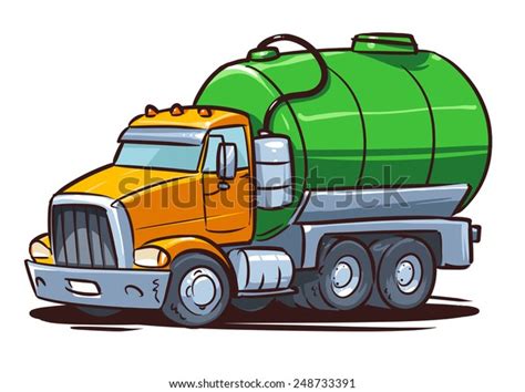 Septic Truck Sewage Stock Vector Royalty Free 248733391