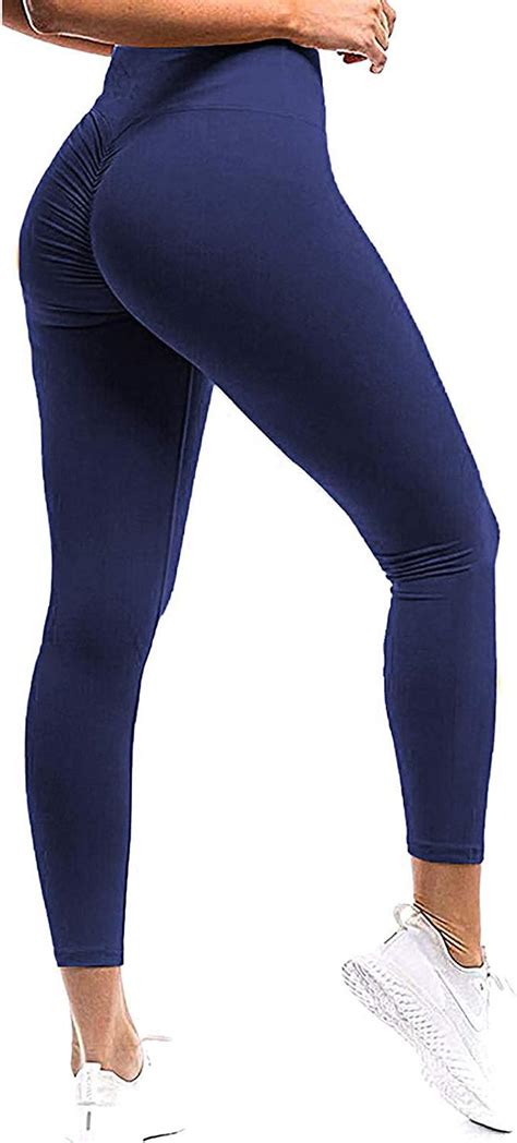 fittoo leggings push up mujer mallas pantalones deportivos alta cintura elásticos yoga fitness