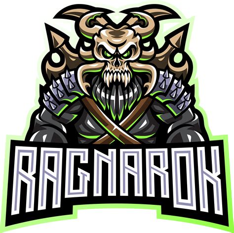 Ragnarok Esport Mascot Logo By Visink Thehungryjpeg
