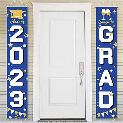 2023 Graduation Party Decorations Class Of 2023 Congrats Grad Banner