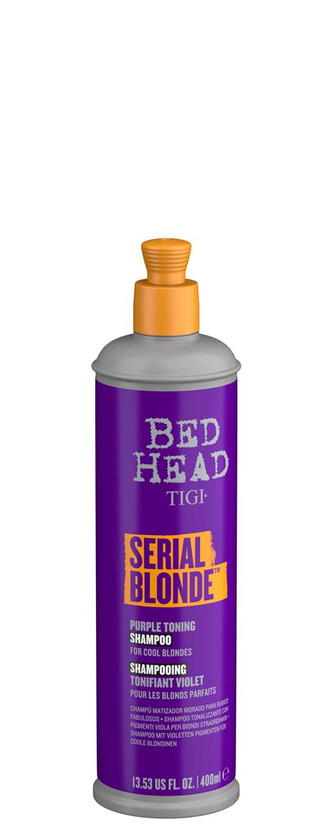 Tigi Bed Head Serial Blonde Purple Toning Shampoo 400 Ml 8 49
