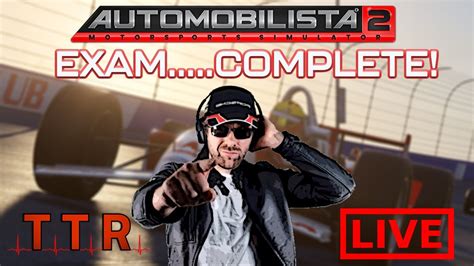 LIVE Automobilista 2 EXAM COMPLETE Come And Celebrate YouTube