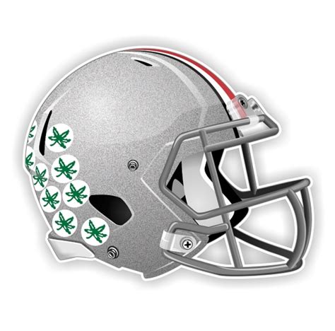 Ohio State Buckeyes Football Helmet Precision Cut Decal Sticker